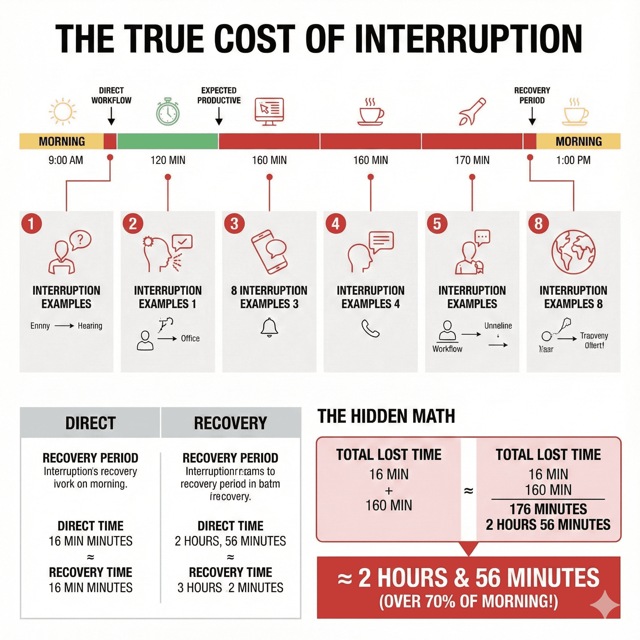Infographic: The True Cost of Interruption