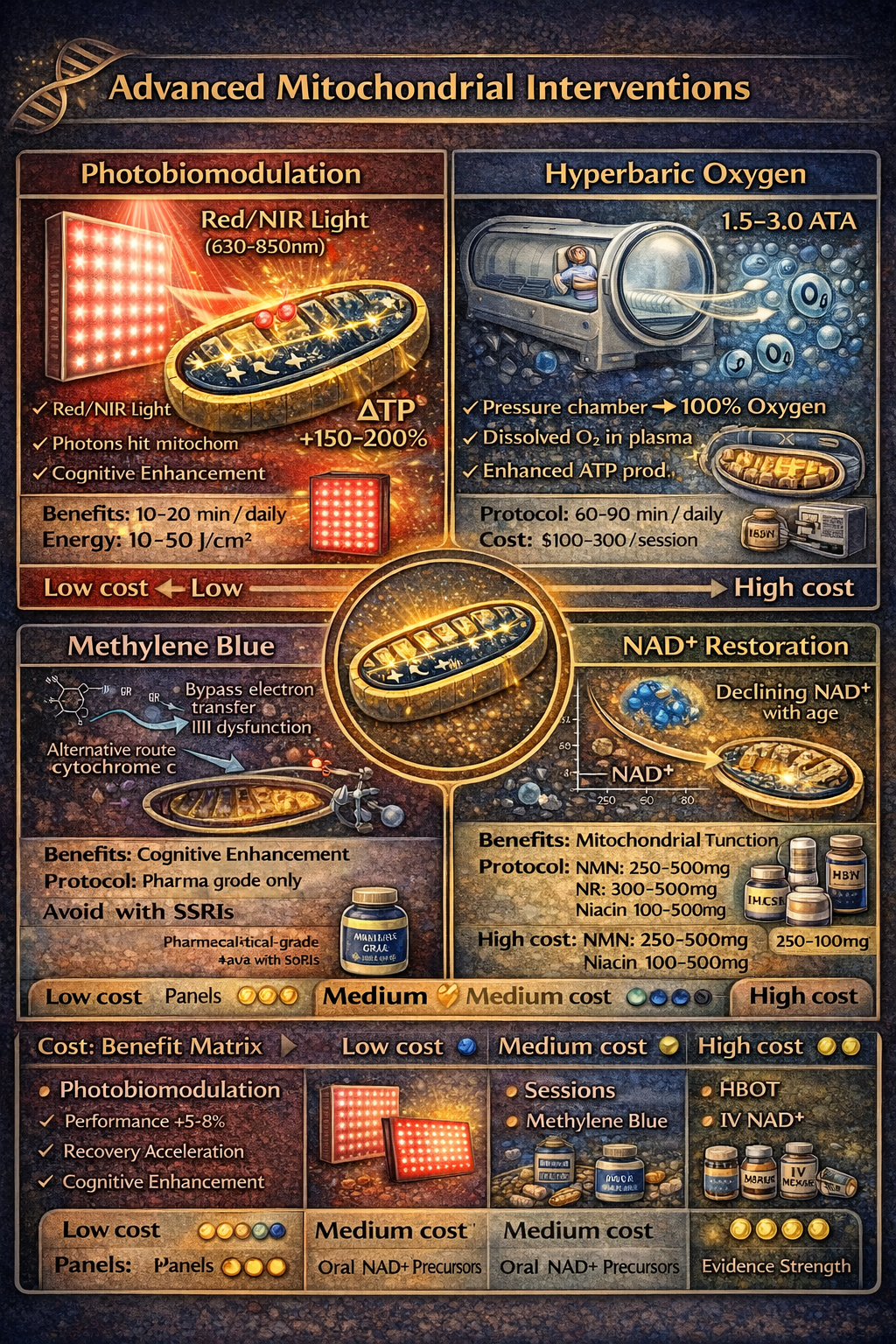 Advanced Mitochondrial Interventions