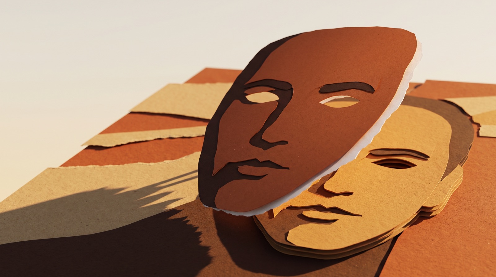 Stylised hero illustration for the glossary entry on Authentic Leadership