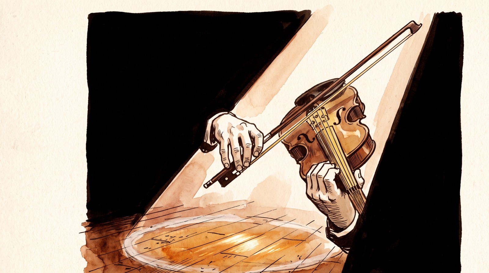 Stylised hero illustration for the glossary entry on Choking Under Pressure