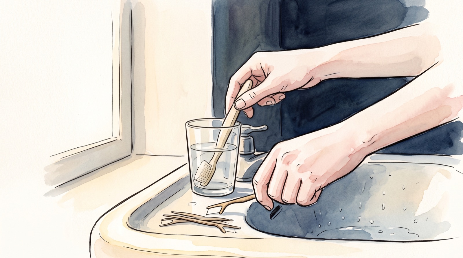 Stylised hero illustration for the glossary entry on Habit Stacking