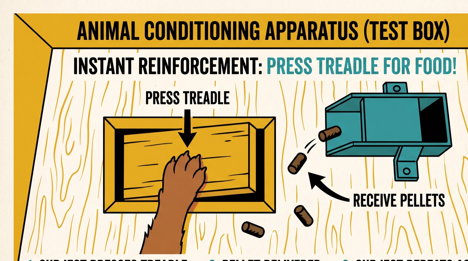 Stylised hero illustration for the glossary entry on Operant Conditioning