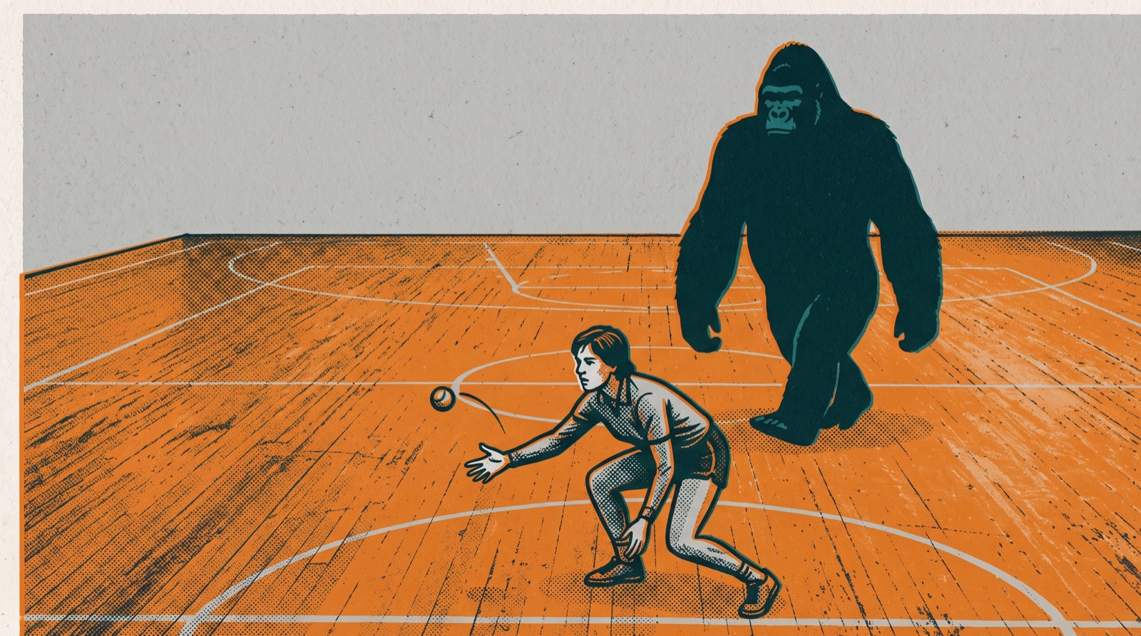Stylised hero illustration for the glossary entry on Selective Attention