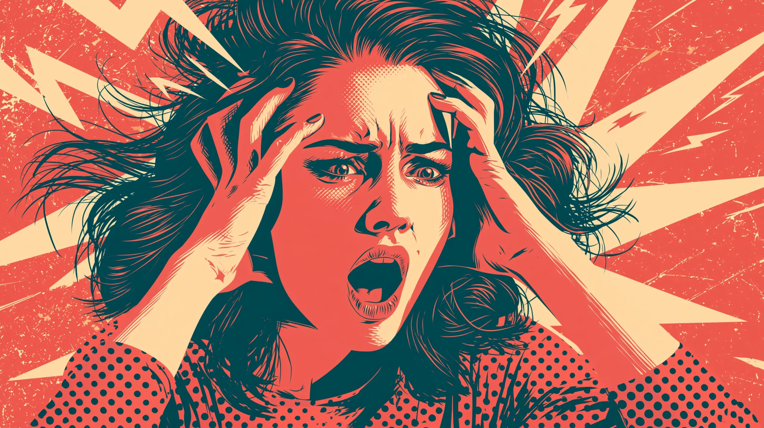 Hero illustration for “The Neuroscience of Acute Stress: How Adrenaline Hijacks Your Executive Function”
