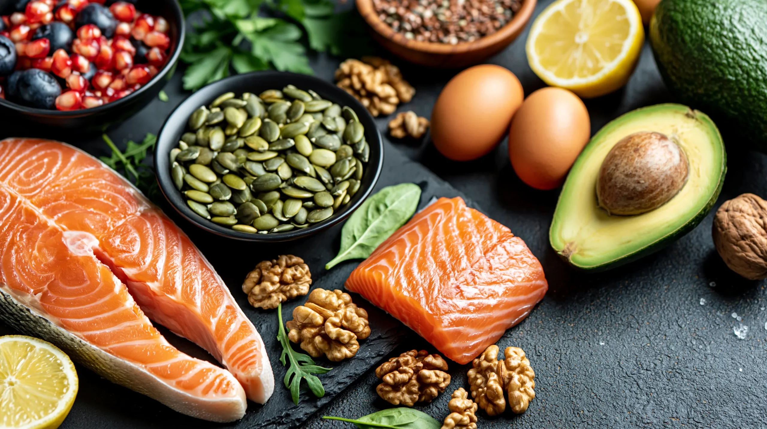 Hero illustration for “Omega-3 & DHA: What the Neuroscience Actually Shows About Fat and Brain Function”