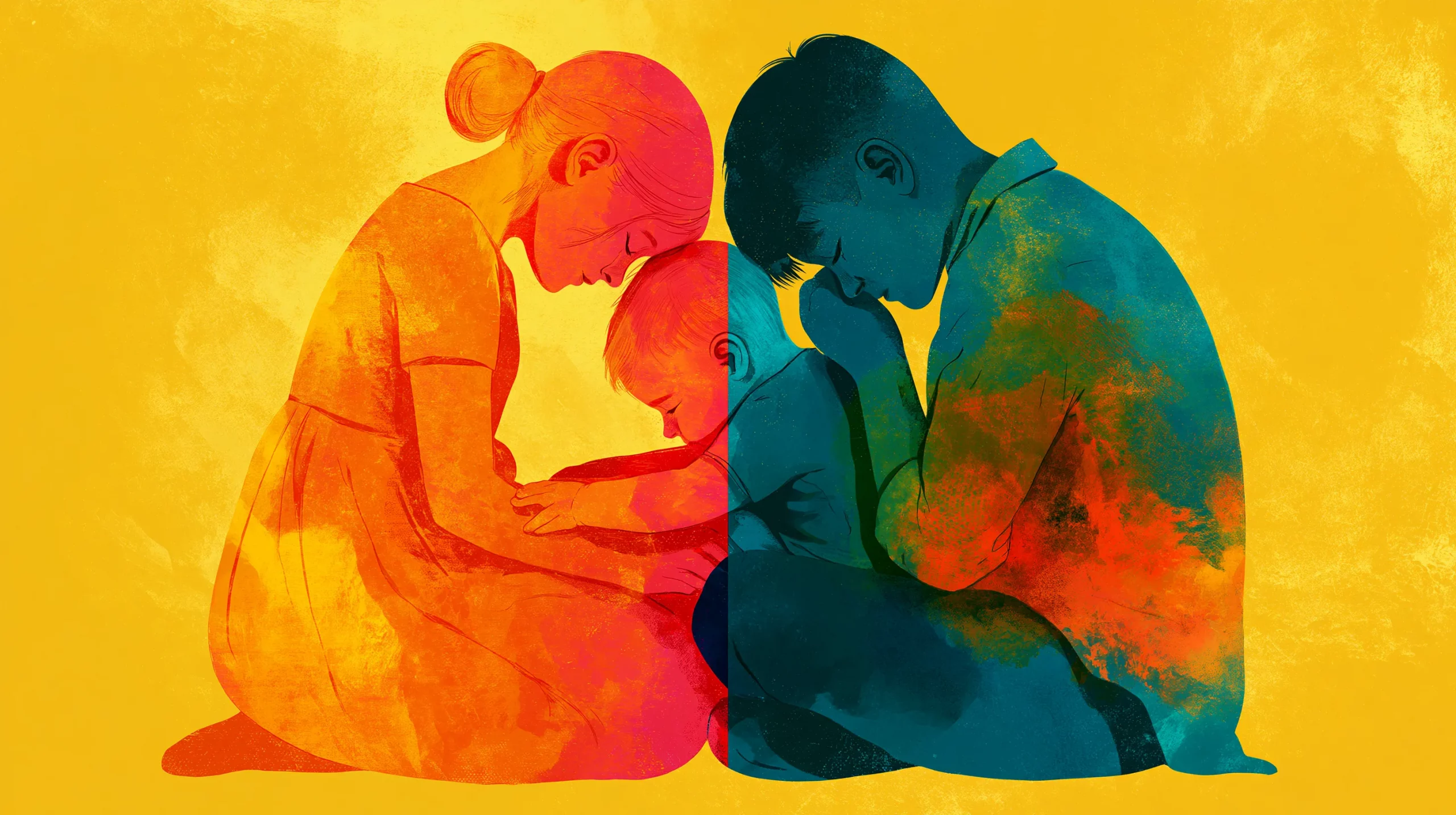 Hero illustration for “Attachment Neuroscience: How Early Bonding Patterns Rewire Adult Professional Relationships”