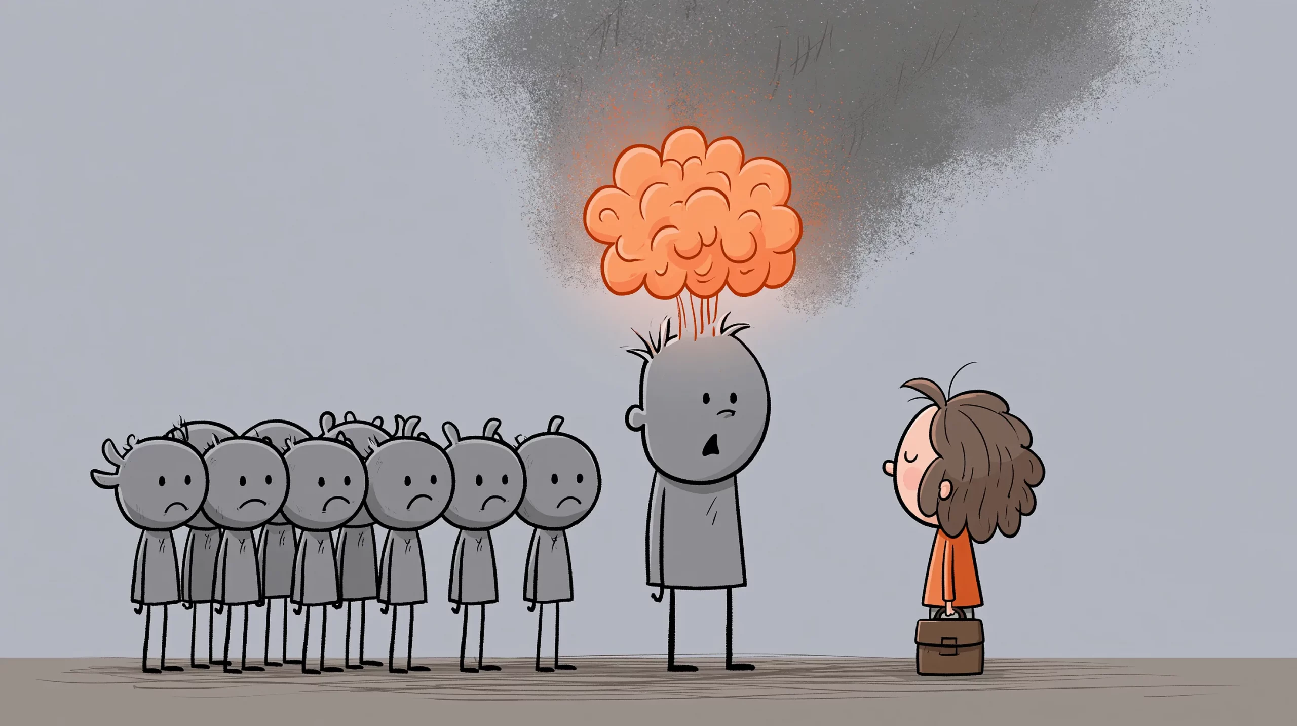 Hero illustration for “The Amygdala Hijack in Conflict: Why Rational People Become Irrational Under Social Threat”
